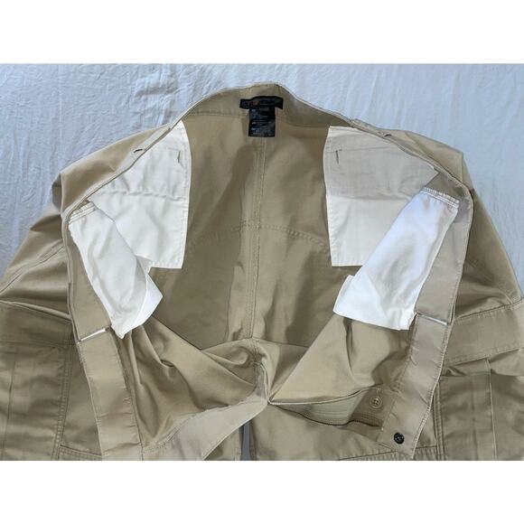 5.11 Tactical Men's Ripstop TDU Cargo Work, Bush Pants. Beige, Men's 4XL Short. - Picture 7 of 9